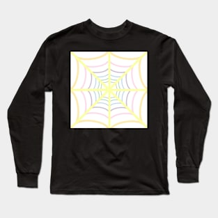 Pastel Spiderweb Long Sleeve T-Shirt